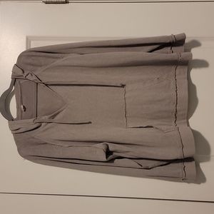 Women's Zyia Active gray light weight beach hoodie XXXL